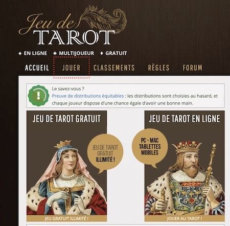 meilleur site de jeu de tarot en ligne gratuit|Jouer au tarot avec Jeu Tarot